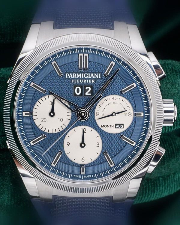 Parmigiani Fleurier Tonda GT Chronopgraph “Yoshida Special” L.E. 42MM Blue Dial Rubber Strap (PFS906-1020002-100182)