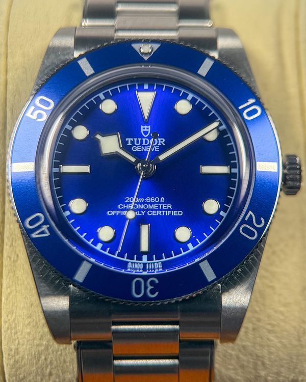 No Reserve - 2026 Tudor Black Bay '54 37MM Blue Dial Steel Bracelet (79000B)