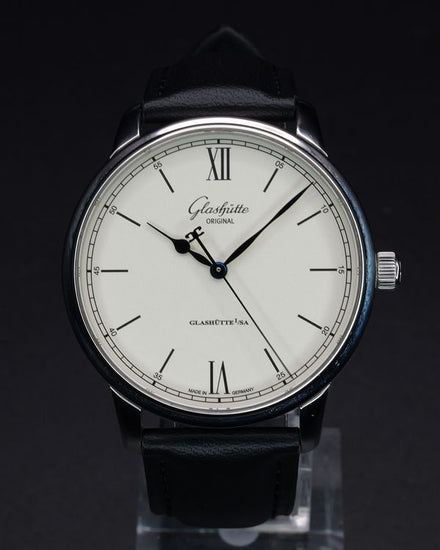 2024 Glashütte Original Senator Excellence 40MM White Dial Leather Strap (1-36-01-01-02-01)