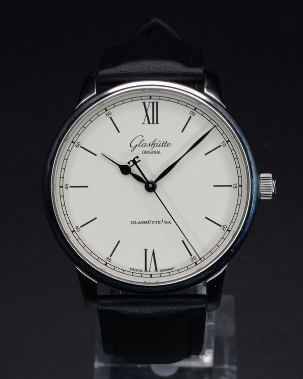 2024 Glashütte Original Senator Excellence 40MM White Dial Leather Strap (1-36-01-01-02-01)