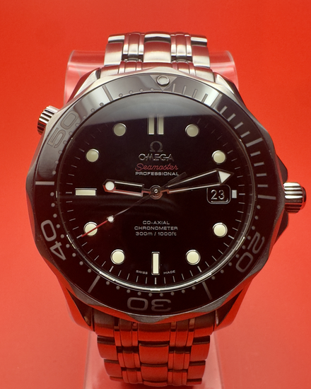 2022 Omega Seamaster Diver 300M 41MM Black Dial Steel Bracelet (212.30.41.20.01.003)