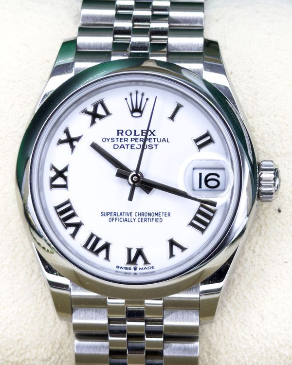 2022 Rolex Datejust 31MM White Dial Jubilee Bracelet (278240)