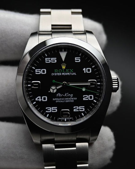 2021 Rolex Air-King 40MM Black Dial Oyster Bracelet (116900)