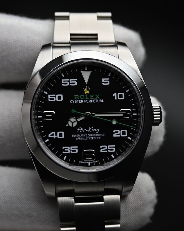 2021 Rolex Air-King 40MM Black Dial Oyster Bracelet (116900)