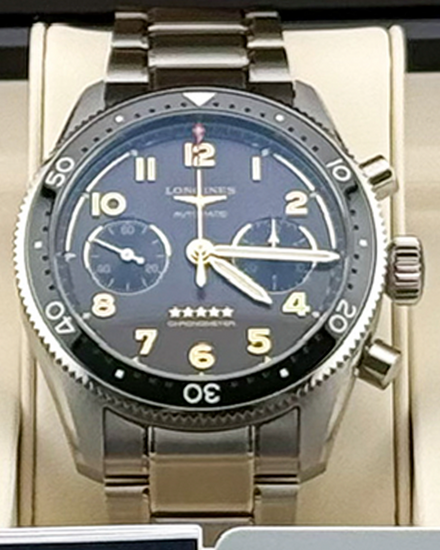2025 Longines Spirit Flyback 42MM Anthracite Dial Titanium Bracelet (L3.821.1.53.6)