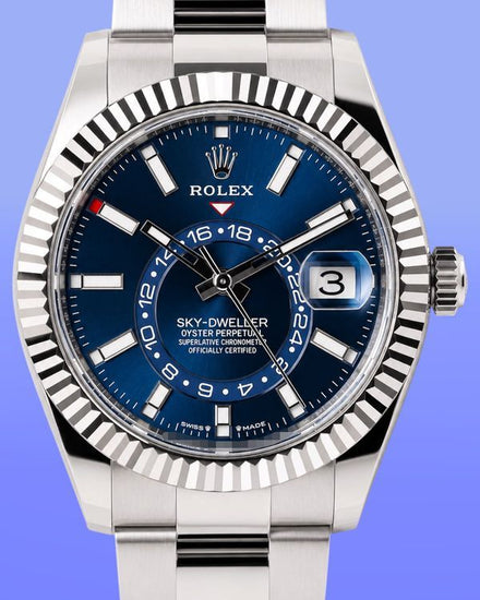 2026 Rolex Sky-Dweller 42MM Blue Dial Oyster Bracelet (336934)