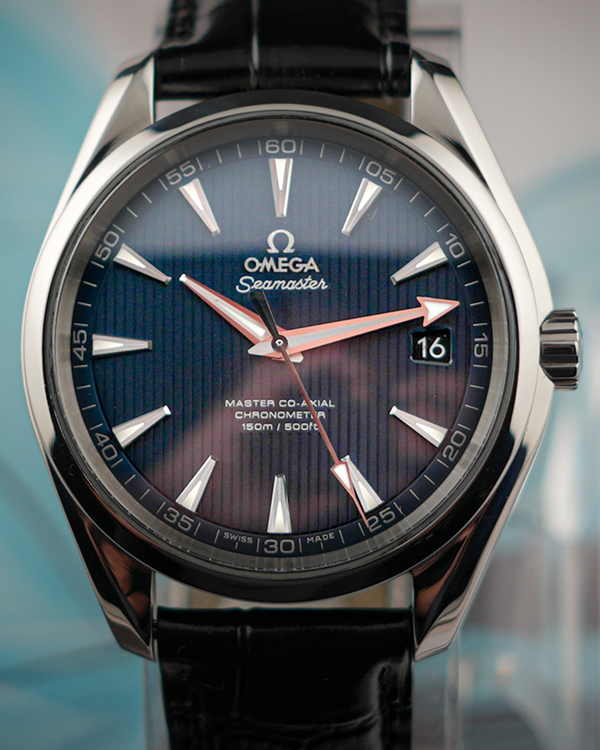2024 Omega Seamaster Aqua Terra 150M 41.5MM Blue Dial Leather Strap (231.13.42.21.03.001)