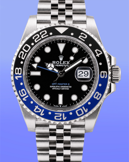 2026 Rolex GMT-Master II "Batgirl" 40MM Black Dial Jubilee Bracelet (126710BLNR)