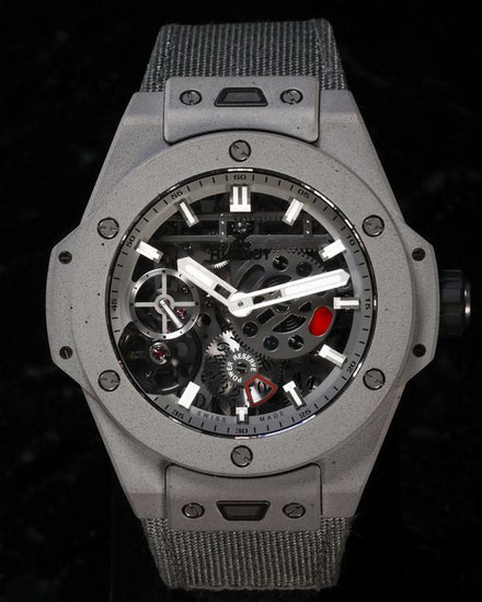 2025 Hublot Big Bang MECA-10 "Concrete Jungle" NYC L.E. 44MM Skeleton Dial Textile Strap (424.XC.5510.NR.NYC25)