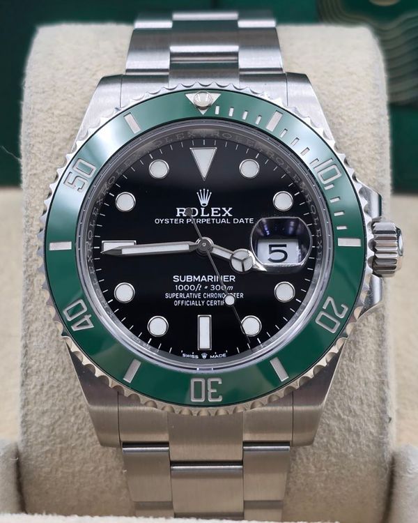 2023 Rolex Submariner Date “Starbucks” 41MM Black Dial Oyster Bracelet (126610LV)