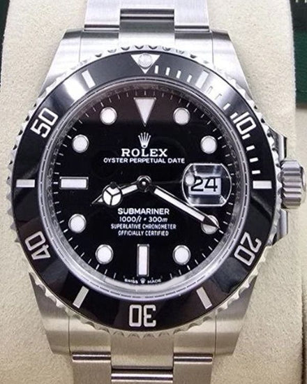 2026 Rolex Submariner Date 41MM Black Dial Oyster Bracelet (126610LN)