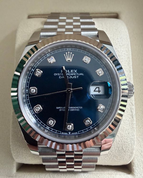 2026 Rolex Datejust 41MM Blue Dial Jubilee Bracelet (126334)