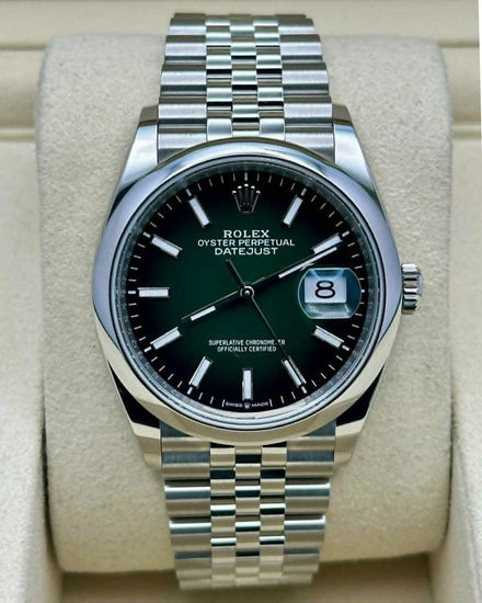2026 Rolex Datejust 36MM Green Dial Jubilee Bracelet (126200)