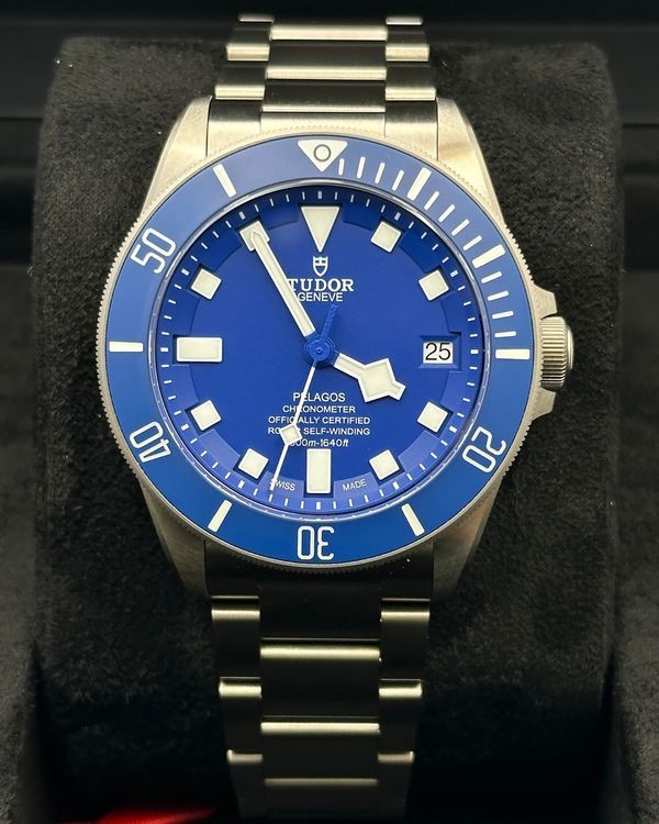 2026 Tudor Pelagos 42MM Blue Dial Titanium Bracelet (25600TB)