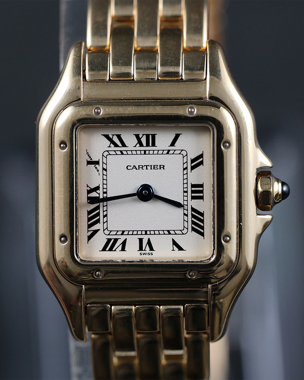 Cartier Panthère De Cartier 22mm Quartz Cream Dial Yellow Gold Bracelet (1070)