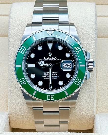 2023 Rolex Submariner Date “Starbucks” 41MM Black Dial Oyster Bracelet (126610LV)
