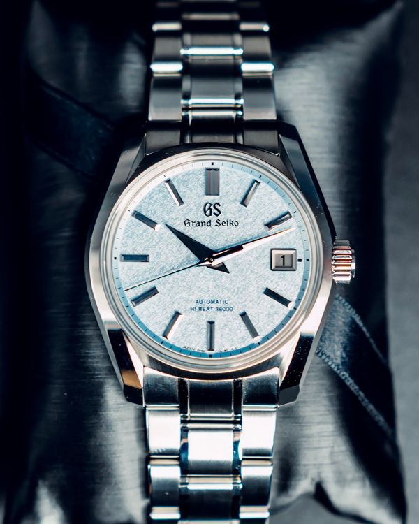 2026 Grand Seiko Heritage Collection "Sōkō Frost" 40MM Blue Dial Steel Bracelet (SBGH295G)