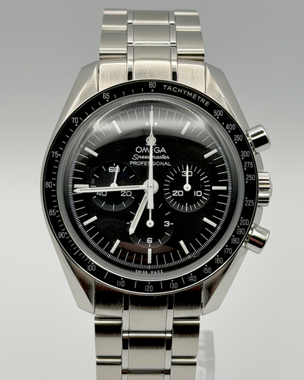 2021 Omega Speedmaster Professional Moonwatch 42MM Black Dial Steel Bracelet (311.30.42.30.01.005)