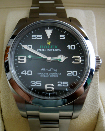 2016 Rolex Air-King 40MM Black Dial Oyster Bracelet (116900)