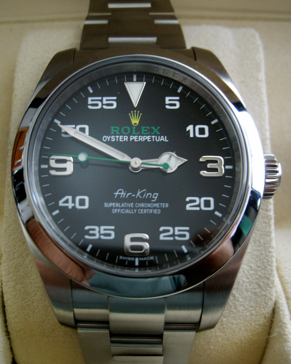 2016 Rolex Air-King 40MM Black Dial Oyster Bracelet (116900)