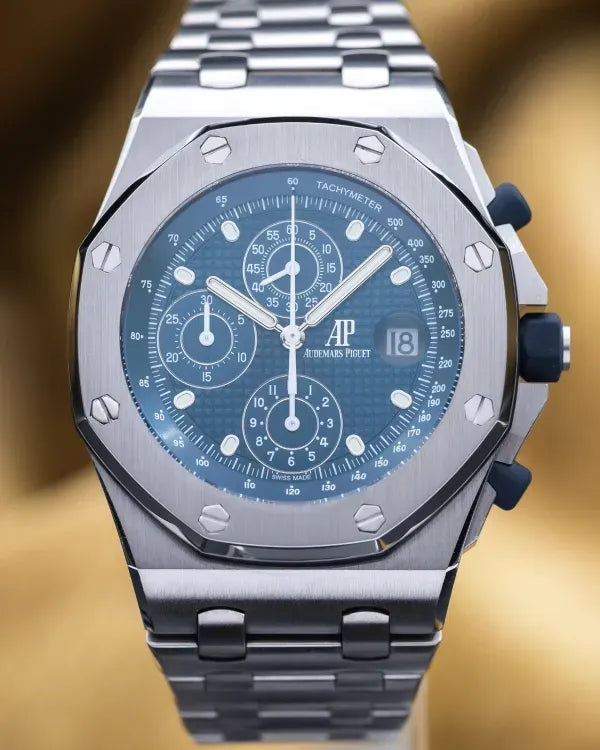 2019 Audemars Piguet Royal Oak Offshore Chronograph "20th Anniversary" 42MM Blue Dial Steel Bracelet (26237ST.OO.1000ST.01)