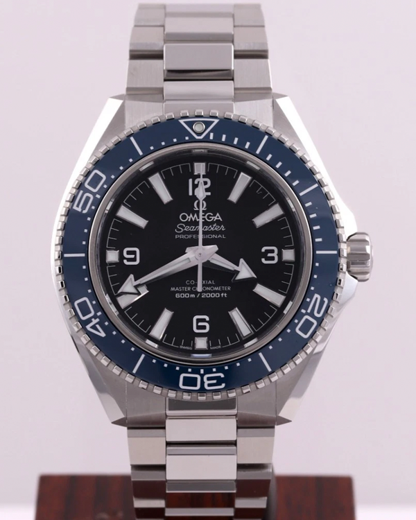 2025 Omega Seamaster Planet Ocean 600M 42MM Black Dial Steel Bracelet (217.30.42.21.01.002)
