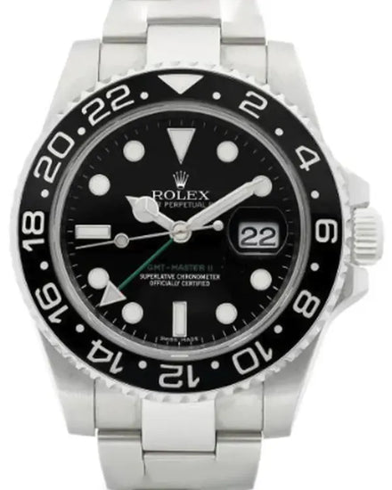 Rolex GMT-Master II 40MM Black Dial Oyster Bracelet (116710LN)