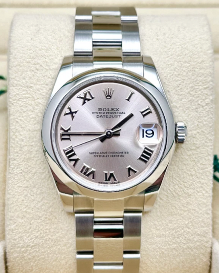 Rolex Datejust 31MM Silver Dial Oyster Bracelet (178240)