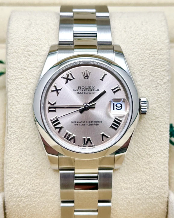 Rolex Datejust 31MM Silver Dial Oyster Bracelet (178240)