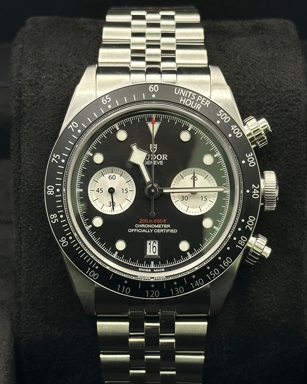 2026 Tudor Black Bay Chrono "Reverse Panda" 41MM Black Dial Steel Bracelet (79360N)