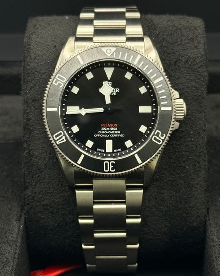 2026 Tudor Pelagos 39MM Black Dial Titanium Bracelet (25407N)