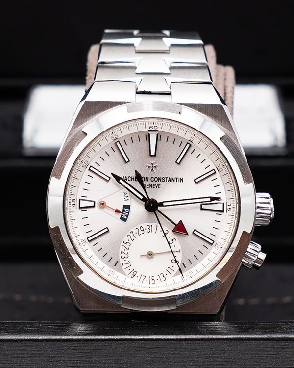 2019 Vacheron Constantin Overseas Dual Time 41MM Silver Dial Steel Bracelet (7900V/110A-B333)