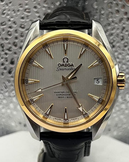 2024 Omega Seamaster Aqua Terra 150M 38.5MM Silver Dial Leather Strap (231.23.39.21.02.002)