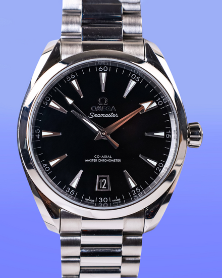 No Reserve - 2026 Omega Seamaster Aqua Terra 150M 41MM Black Dial Steel Bracelet (220.10.41.21.01.002)