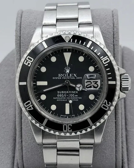 Rolex Submariner Date 40MM Black Dial Steel Bracelet (1680)