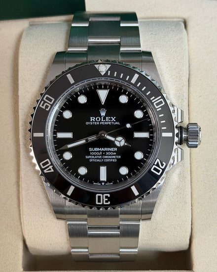 2026 Rolex Submariner No-Date 41MM Black Dial Oyster Bracelet (124060)