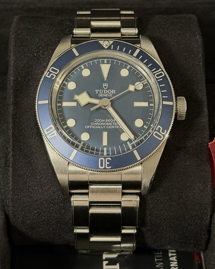 2021 Tudor Black Bay 58 39MM Blue Dial Steel Bracelet (79030B)
