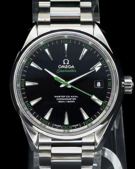 2017 Omega Seamaster Aqua Terra “Golf Edition” 41.5MM Black Dial Steel Bracelet (231.10.42.21.01.004)