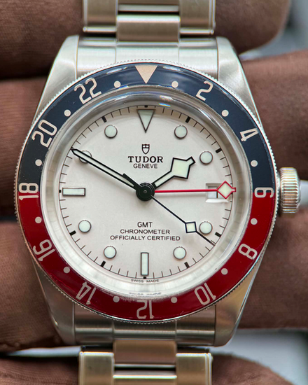 2023 Tudor Black Bay GMT "Pepsi" 41MM White Dial Steel Bracelet (79830RB)