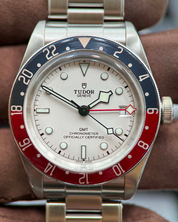 2023 Tudor Black Bay GMT "Pepsi" 41MM White Dial Steel Bracelet (79830RB)