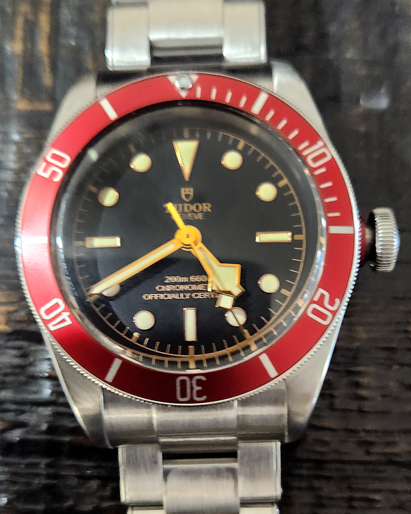No Reserve - Tudor Black Bay 41MM Black Dial Steel Bracelet (79230R)