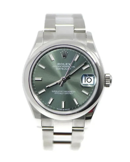2024 Rolex Datejust 31MM Mint Green Dial Oyster Bracelet (278240)