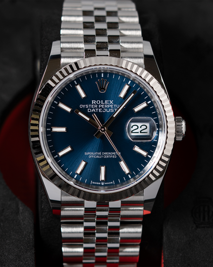 No Reserve - 2026 Rolex Datejust 36MM Blue Dial Jubilee Bracelet (126234)