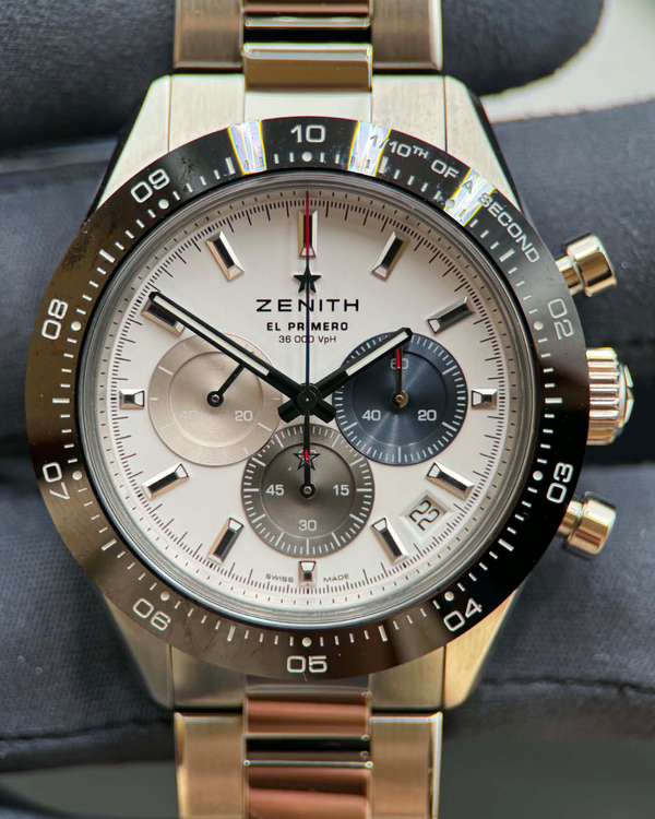 2022 Zenith Chronomaster Sport 41MM White Dial Steel Bracelet (03.3100.3600/69.M3100)