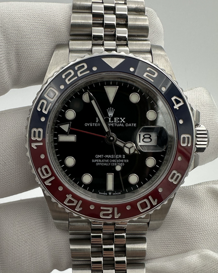 2019 Rolex GMT-Master II "Pepsi" 40MM Black Dial Jubilee Bracelet (126710BLRO)