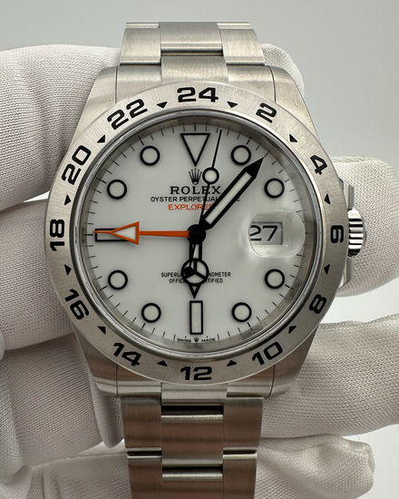2025 Rolex Explorer "Polar" 42MM White Dial Oyster Bracelet (226570)
