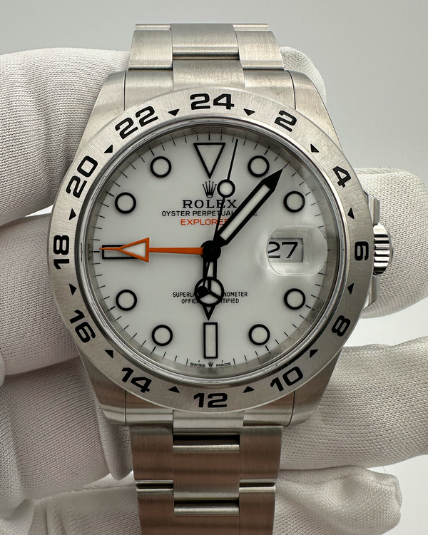 2025 Rolex Explorer "Polar" 42MM White Dial Oyster Bracelet (226570)