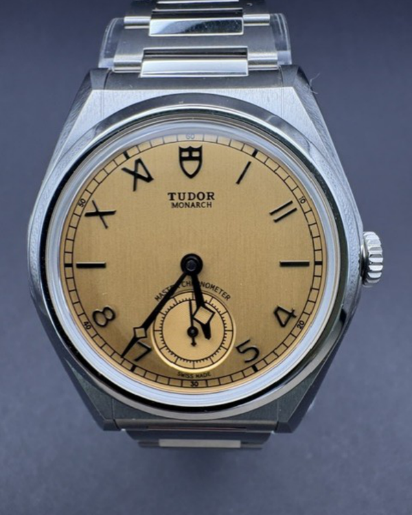 2026 Tudor Monarch 39MM Champagne Dial Steel Bracelet (2639W1A0U)
