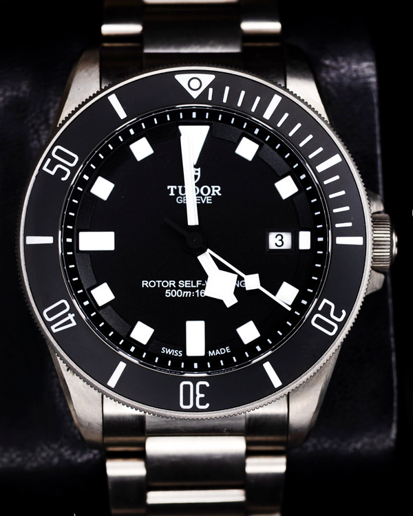 Tudor Pelagos 42MM Black Dial Titanium Bracelet (25500TN)