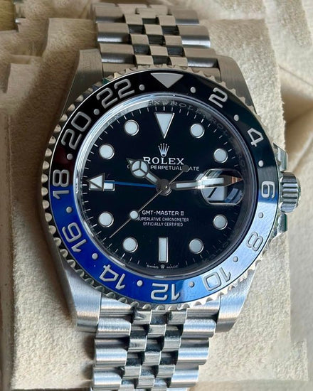 2021 Rolex GMT-Master II "Batgirl" 40MM Black Dial Jubilee Bracelet (126710BLNR)